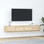 Muebles de TV 2 uds Roble Sonoma 80x31x25,5cm Madera ingeniería by , TV Furniture - Ref: Foro24-861513, Price: 92,81 €, Disco...