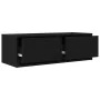 Muebles de TV 2 uds Roble Negro 80x31x25,5 cm Madera ingeniería von , TV-Möbel - Ref: Foro24-861511, Preis: 99,93 €, Rabatt: %