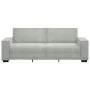 Sofá de 3 plazas terciopelo gris claro 180 cm by , Sofas - Ref: Foro24-4105030, Price: 259,93 €, Discount: %