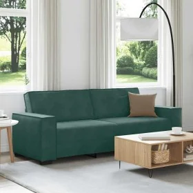 Sofá de 3 plazas terciopelo verde oscuro 180 cm von , Sofas - Ref: Foro24-4105032, Preis: 256,24 €, Rabatt: %