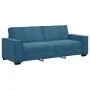 Sofá de 3 plazas terciopelo azul 180 cm by , Sofas - Ref: Foro24-4105039, Price: 256,24 €, Discount: %