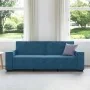 Sofá de 3 plazas terciopelo azul 180 cm by , Sofas - Ref: Foro24-4105039, Price: 256,24 €, Discount: %