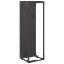 Leñero negro 25x25x80 cm Acero laminado en frío von , Brennholztaschen und -halter - Ref: Foro24-864263, Preis: 43,51 €, Raba...