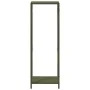 Leñero verde oliva 34x25x100 cm Acero laminado en frío von , Brennholztaschen und -halter - Ref: Foro24-864326, Preis: 52,61 ...