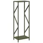 Leñero verde oliva 34x25x100 cm Acero laminado en frío von , Brennholztaschen und -halter - Ref: Foro24-864326, Preis: 52,61 ...
