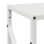 Leñero blanco 34x25x100 cm Acero laminado en frío by , Firewood bags and holders - Ref: Foro24-864324, Price: 52,61 €, Discou...