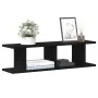 Estantes de pared 2uds roble negro 75x18x20cm madera ingeniería von , Regale und Regale - Ref: Foro24-862060, Preis: 39,26 €,...