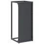 Leñero antracita 25x25x60 cm Acero laminado en frío von , Brennholztaschen und -halter - Ref: Foro24-864261, Preis: 37,38 €, ...