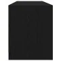 Mueble de TV de madera de roble negro 188,5x41x50 cm by , TV Furniture - Ref: Foro24-3328418, Price: 144,37 €, Discount: %
