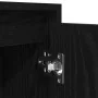 Mueble de TV de madera de roble negro 188,5x41x50 cm by , TV Furniture - Ref: Foro24-3328418, Price: 144,37 €, Discount: %