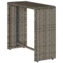 Set de muebles de jardín 5 pzas y cojines apilables gris by , Outdoor sofas - Ref: Foro24-4104165, Price: 266,16 €, Discount: %