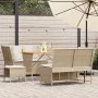 Juego de sofás jardín con cojines 5 pzas ratán sintético beige von , Gartensets - Ref: Foro24-3365347, Preis: 499,31 €, Rabat...