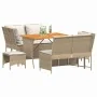 Juego de sofás jardín con cojines 5 pzas ratán sintético beige von , Gartensets - Ref: Foro24-3365347, Preis: 499,31 €, Rabat...