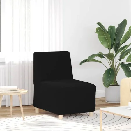Sillón de sofá negro 55 cm tejido imitación lana rizada by , Sofas - Ref: Foro24-4108506, Price: 125,19 €, Discount: %