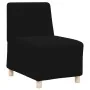 Sillón de sofá negro 55 cm tejido imitación lana rizada by , Sofas - Ref: Foro24-4108506, Price: 125,19 €, Discount: %