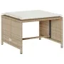 Set de muebles de jardín con cojines apilables 5 pzas beige von , Outdoor-Sofas - Ref: Foro24-4104167, Preis: 265,56 €, Rabat...
