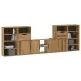 Muebles de TV 5 uds. con almacenaje "ODDA" madera maciza pino von , TV-Möbel - Ref: Foro24-3365370, Preis: 252,10 €, Rabatt: %