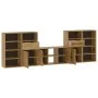 Muebles de TV 5 uds. con almacenaje "ODDA" madera maciza pino von , TV-Möbel - Ref: Foro24-3365370, Preis: 252,10 €, Rabatt: %