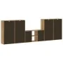Muebles de TV 5 uds. con almacenaje "ODDA" madera maciza pino von , TV-Möbel - Ref: Foro24-3365370, Preis: 252,10 €, Rabatt: %