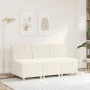 Sillón color crema 55 cm tejido imitación lana rizada by , Sofas - Ref: Foro24-4108504, Price: 125,19 €, Discount: %