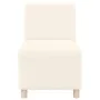 Sillón color crema 55 cm tejido imitación lana rizada by , Sofas - Ref: Foro24-4108504, Price: 125,19 €, Discount: %