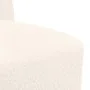 Sillón color crema 55 cm tejido imitación lana rizada by , Sofas - Ref: Foro24-4108504, Price: 125,19 €, Discount: %