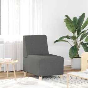 Sillón Sofá Tela Gris Oscuro 55 cm by , Sofas - Ref: Foro24-4108469, Price: 120,38 €, Discount: %