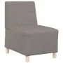 Sillón Sofá Tela Gris Topo 55 cm by , Sofas - Ref: Foro24-4108474, Price: 120,38 €, Discount: %