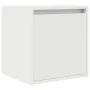 Mesilla de noche de pared blanca 38x34x40 cm von , Nachttische - Ref: Foro24-861229, Preis: 39,11 €, Rabatt: %