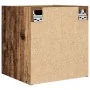 Mesilla de noche de pared de madera vieja 38x34x40 cm von , Nachttische - Ref: Foro24-861243, Preis: 37,51 €, Rabatt: %