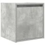 Mesillas de noche de pared 2 uds gris hormigón 38x34x40 cm by , Nightstands - Ref: Foro24-861236, Price: 63,51 €, Discount: %