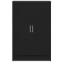 Zapatero de madera de roble negro 60x35x92 cm by , Shoe racks and shoe organizers - Ref: Foro24-862074, Price: 106,03 €, Disc...