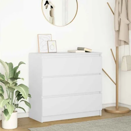 Aparador blanco 80x35x76 cm madera de ingeniería von , Sideboards - Ref: Foro24-861733, Preis: 99,68 €, Rabatt: %