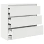 Aparador blanco 80x35x76 cm madera de ingeniería von , Sideboards - Ref: Foro24-861733, Preis: 99,68 €, Rabatt: %