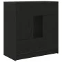 Aparador con cajones y puertas roble negro 70,5x34x74,5 cm by , Sideboards - Ref: Foro24-861842, Price: 105,19 €, Discount: %