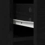 Aparador con cajones y puertas roble negro 70,5x34x74,5 cm by , Sideboards - Ref: Foro24-861842, Price: 105,19 €, Discount: %