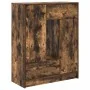 Aparador con cajones y puertas roble ahumado 73x31x90 cm de , Aparadores - Ref: Foro24-861854, Precio: 98,57 €, Descuento: %