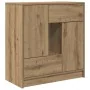 Aparador con cajones y puertas roble artesanal 70,5x34x74,5 cm von , Sideboards - Ref: Foro24-861849, Preis: 100,88 €, Rabatt: %