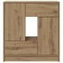 Aparador con cajones y puertas roble artesanal 70,5x34x74,5 cm von , Sideboards - Ref: Foro24-861849, Preis: 100,88 €, Rabatt: %