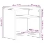 Mesillas de noche 2 uds roble negro 40x30x40 cm de , Mesitas de noche - Ref: Foro24-862364, Precio: 44,38 €, Descuento: %