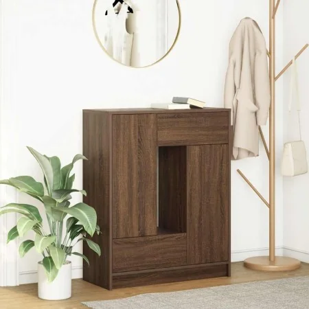 Aparador con cajones y puertas roble marrón 73x31x90 cm von , Sideboards - Ref: Foro24-861856, Preis: 101,72 €, Rabatt: %