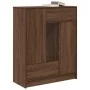 Aparador con cajones y puertas roble marrón 73x31x90 cm von , Sideboards - Ref: Foro24-861856, Preis: 101,72 €, Rabatt: %