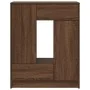 Aparador con cajones y puertas roble marrón 73x31x90 cm von , Sideboards - Ref: Foro24-861856, Preis: 101,72 €, Rabatt: %