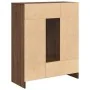 Aparador con cajones y puertas roble marrón 73x31x90 cm von , Sideboards - Ref: Foro24-861856, Preis: 101,72 €, Rabatt: %