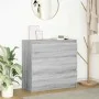 Aparador de madera de ingeniería Sonoma gris 80x35x76 cm by , Sideboards - Ref: Foro24-861738, Price: 97,62 €, Discount: %