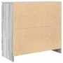 Aparador de madera de ingeniería Sonoma gris 80x35x76 cm by , Sideboards - Ref: Foro24-861738, Price: 97,62 €, Discount: %