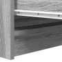 Aparador de madera de ingeniería Sonoma gris 80x35x76 cm by , Sideboards - Ref: Foro24-861738, Price: 97,62 €, Discount: %