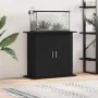 Soporte para acuario de madera de roble negro 81x36x73 cm de , Soportes para acuarios - Ref: Foro24-862152, Precio: 89,82 €, ...