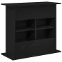 Soporte para acuario de madera de roble negro 81x36x73 cm de , Soportes para acuarios - Ref: Foro24-862152, Precio: 89,82 €, ...