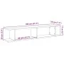 Estante pared 2uds madera ingeniería roble negro 105x18x20cm von , Regale und Regale - Ref: Foro24-862062, Preis: 49,71 €, Ra...